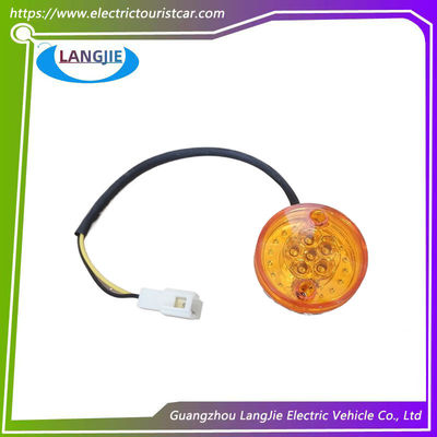 Marshell Golf Cart Side Taillight LED Circular Links Voor en Rechts Draai Signaal Oranje 12V Achterlicht