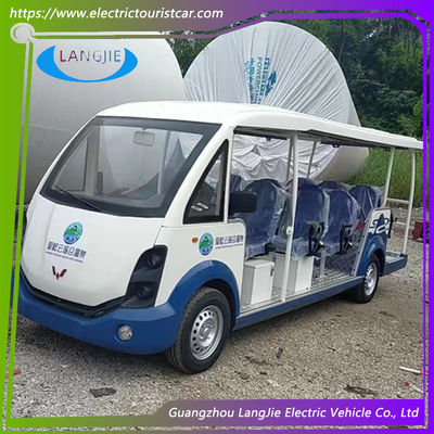 Multifunctionele elektrische toeristische bus 14 zitplaatsen clubwagen gas golfkar voor hotel