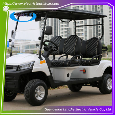 Goede prijs. 4 zitplaatsen Elektrische auto Sightseeing Car 48V AC Motor Resort Car For Park Airport online