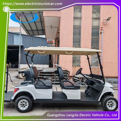48-spanning Vier zitplaatsen elektrische auto AC-controller brandstof Typee Club Car Golf Cart voor hotel