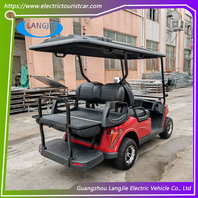 4 Wheel Electric Golf Cart AC Motor Electric Car Tour Voor toeristen Autoverhuur