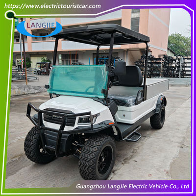 Witte kleur 2 Seats elektrische bagagewagen buggy met AC motor voor parkeren