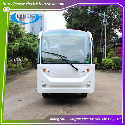 72V 7.5KW AC Motor Elektrische stadsbus 14 personen Elektrische pendelbussen Max.Snelheid 30 Km/H