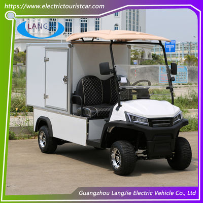 Goede prijs. AC motor aangedreven elektrische bagagewagen 2 zitplaatsen elektrische golf buggy voor resort online