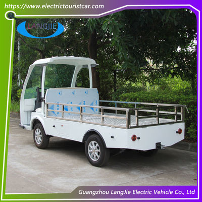 2 zitplaatsen Electric Hotel Buggy Auto AC Electric Delivery Van Met Cargo 25km/H Voor Fabriek
