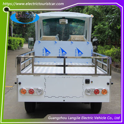 900KGS Elektrische bagagewagen 2 zitplaatsen Elektrische bestelwagen AC motor 48V 5KW Voor hotel buggy car
