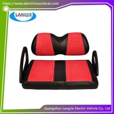 Club Car Golf Cart Externe accessoires Zit Lederafdekking Voor- en Achtersit Achterste stoel