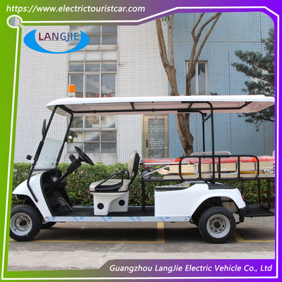 Elektrische ambulancewagen 2 zitplaatsen + 1 bed 48V/5KW ac motor voor vliegveldpark