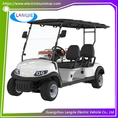 2 zitplaatsen + 1 bed Elektrisch aangedreven golfkarretjes AC motor 5 kW elektrische ambulance auto voor ziekenhuis
