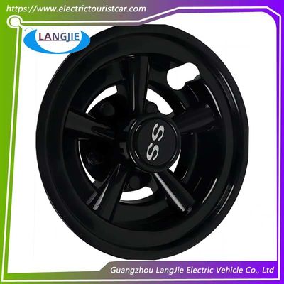 8 inch golfwagen Yamaha Zwarte cirkelvormige wielknop dekking onderdelen