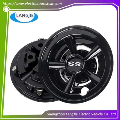8 inch golfwagen Yamaha Zwarte cirkelvormige wielknop dekking onderdelen