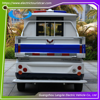 4/5 van de het Ijzerlading van de Zetels Elektrische Patrouillewagen van de de Dooscontainer Electric Cargo Van With Customized Afmeting