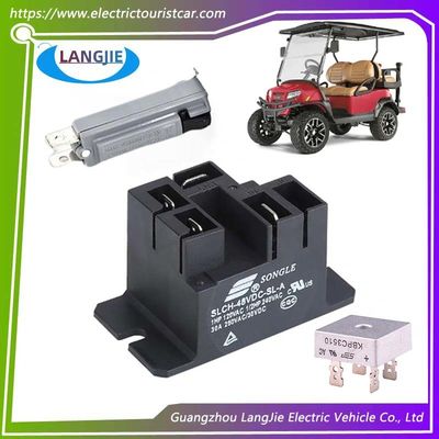 Club Car Golf Cart Small Power 4-Pins Relay Repair Kit