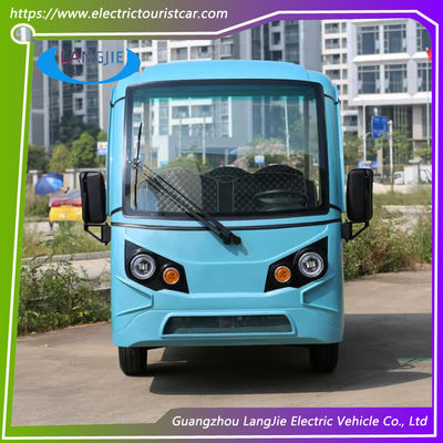 8 Passagiers Electric Sightseeing Bus AC Toeristenbus Voor Musement Park Tuin