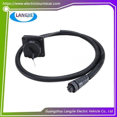 Golfkar EXCAR Charging Socket, elektrische fiets Charging Gun 220V