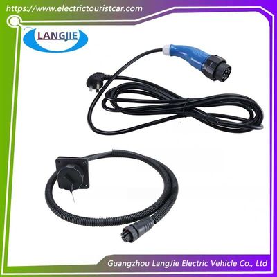 EXCAR Charger Plug And Connection Socket 220V Golfkar onderdelen
