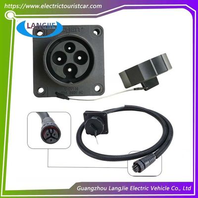 EXCAR Charger Plug And Connection Socket 220V Golfkar onderdelen