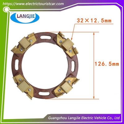 Vierwielige elektrische toeristische en patrouillevoertuigen LVTONG Motor Carbon Brush Holder Assembly Componenten