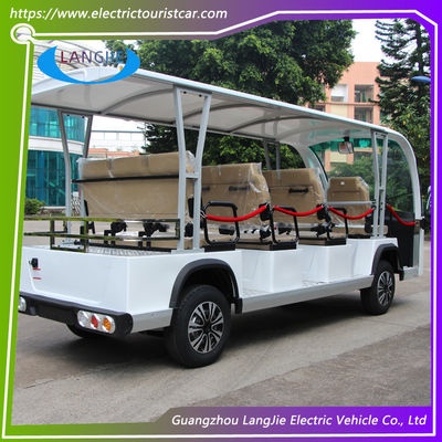 8 de Elektrische Auto van Seater, van de de Droge Batterijreis van 48V 5KW de Bus Y083A met Kleine Doos voor Hotel