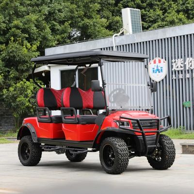 Goede prijs. 48V 4-zits elektrische golfkar met 30 km/u snelheid 5KW AC motor voor golfbanen online