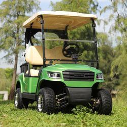 Goede prijs. 2-zits elektrische golfkar 48V batterij 30% klimvermogen en AC-motor voor golfbanen online