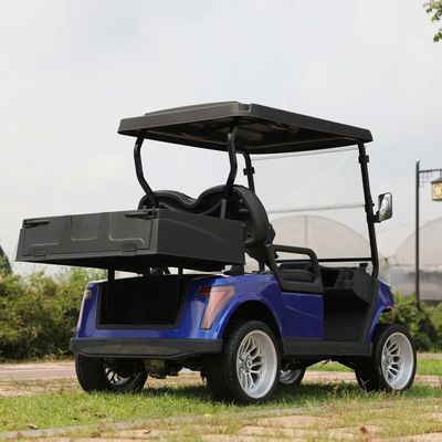Electric Golf Cart Utility Vehicle With 30% Gradeability 300kg Max Loading And AC Motor