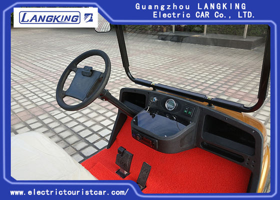 van het Motor stelde de Elektrische 2 Seater Golf van 48V 3KW gelijkstroom Batterij Met fouten Ce Cetification in werking
