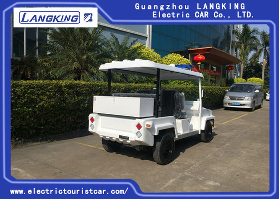 4 Patrouillewagen van de het Golfkar van Seater de Elektrische voor de Auto voorzichtig Licht van de Veiligheidscruise