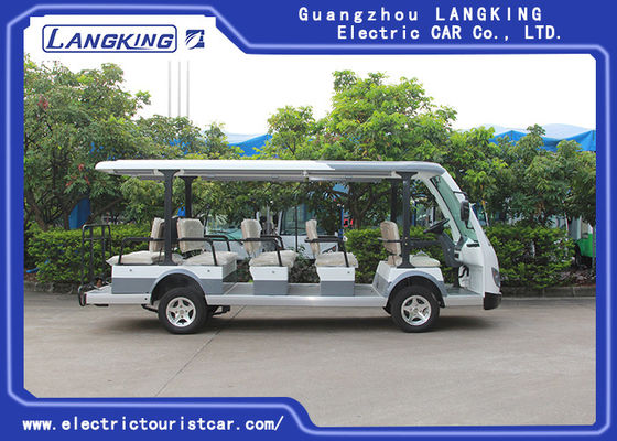 Kleine Elektrische Pendelauto, 14 Mensen Elektrische Sightseeingsbus Max.Speed 28 km/h