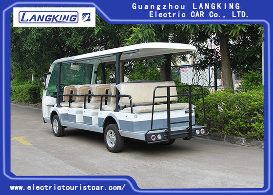 Kleine Elektrische Pendelauto, 14 Mensen Elektrische Sightseeingsbus Max.Speed 28 km/h