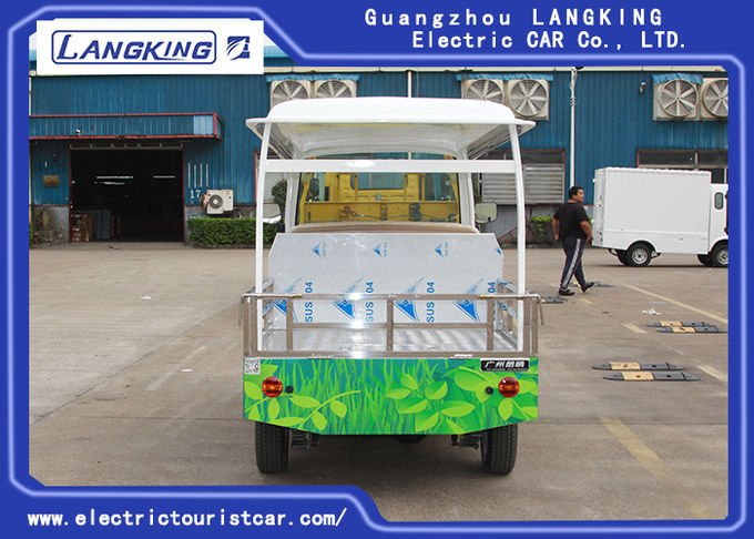 Capaciteit 5 van de 0,9 Tonlading Persoons Elektrische Minivrachtwagen met Linkeraandrijving van de Dak5kw de Krachtige Motor 0