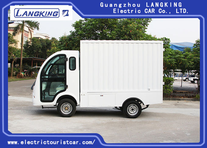 2 de Electric Cargo Van For Goods Lading van Seater en het Leegmaken 900kg/Elektrische Goederenwagon 0