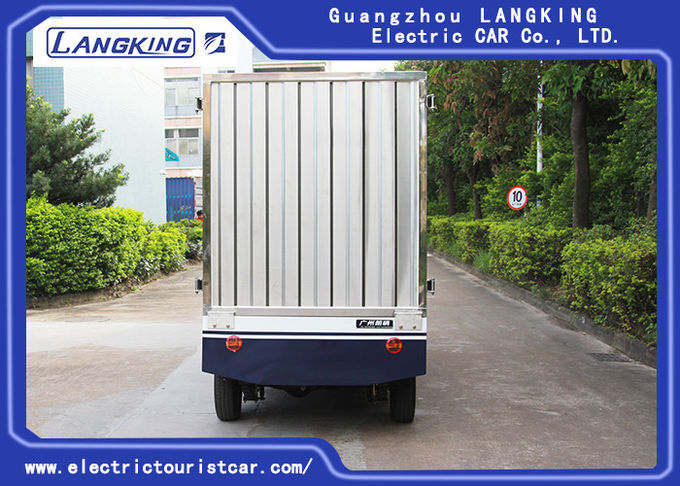 2 de Electric Cargo Van For Goods Lading van Seater en het Leegmaken 900kg/Elektrische Goederenwagon 0